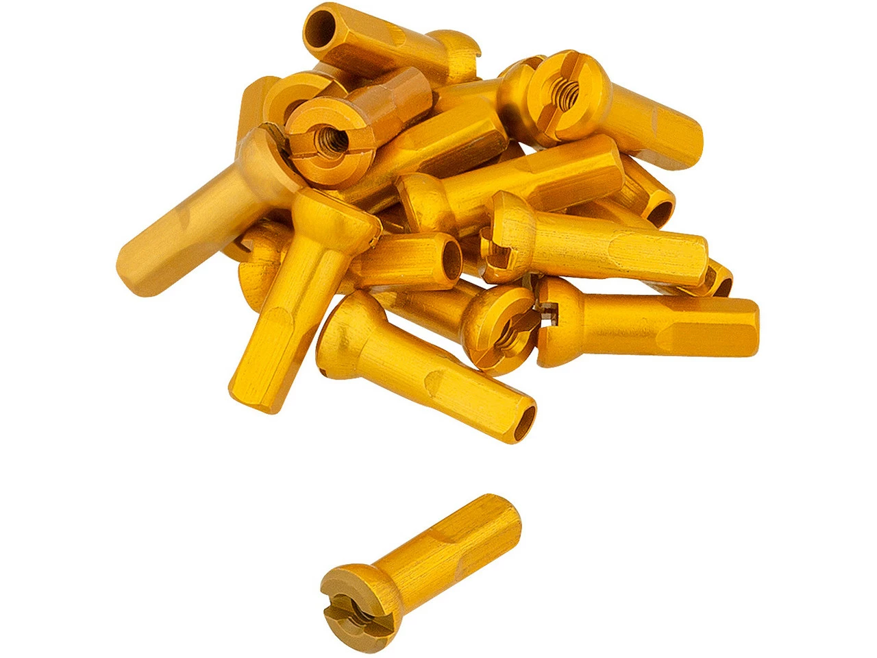 Sapim Polyax Aluminium-Nippel - 20 Stück 11 Sapim Polyax Aluminium-Nippel - 20 Stück – Bild 9