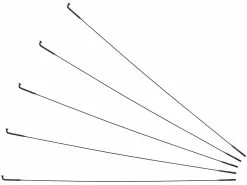 Sapim CX-Ray J-Bend Speichen + Nippel - 5 Stück