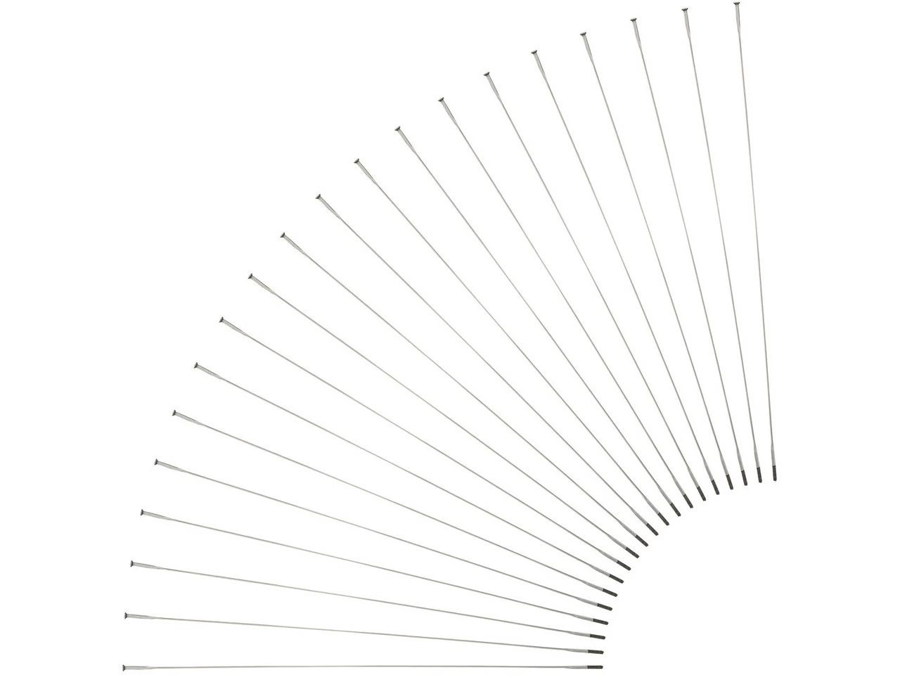 Sapim CX-Ray Straightpull Speichen + Nippel - 20 Stück 8 Sapim CX-Ray Straightpull Speichen + Nippel - 20 Stück – Bild 6