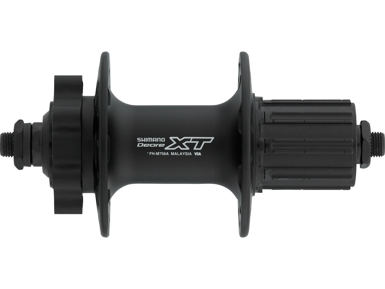 Shimano XT HR-Nabe FH-M756A Disc 6-Loch Für Schnellspannachse 3 Shimano XT HR-Nabe FH-M756A Disc 6-Loch Für Schnellspannachse